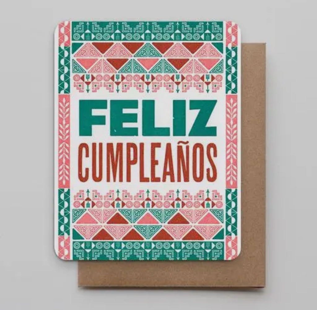 Feliz Cumpleanos Greeting Card Mom's Sweet Shop