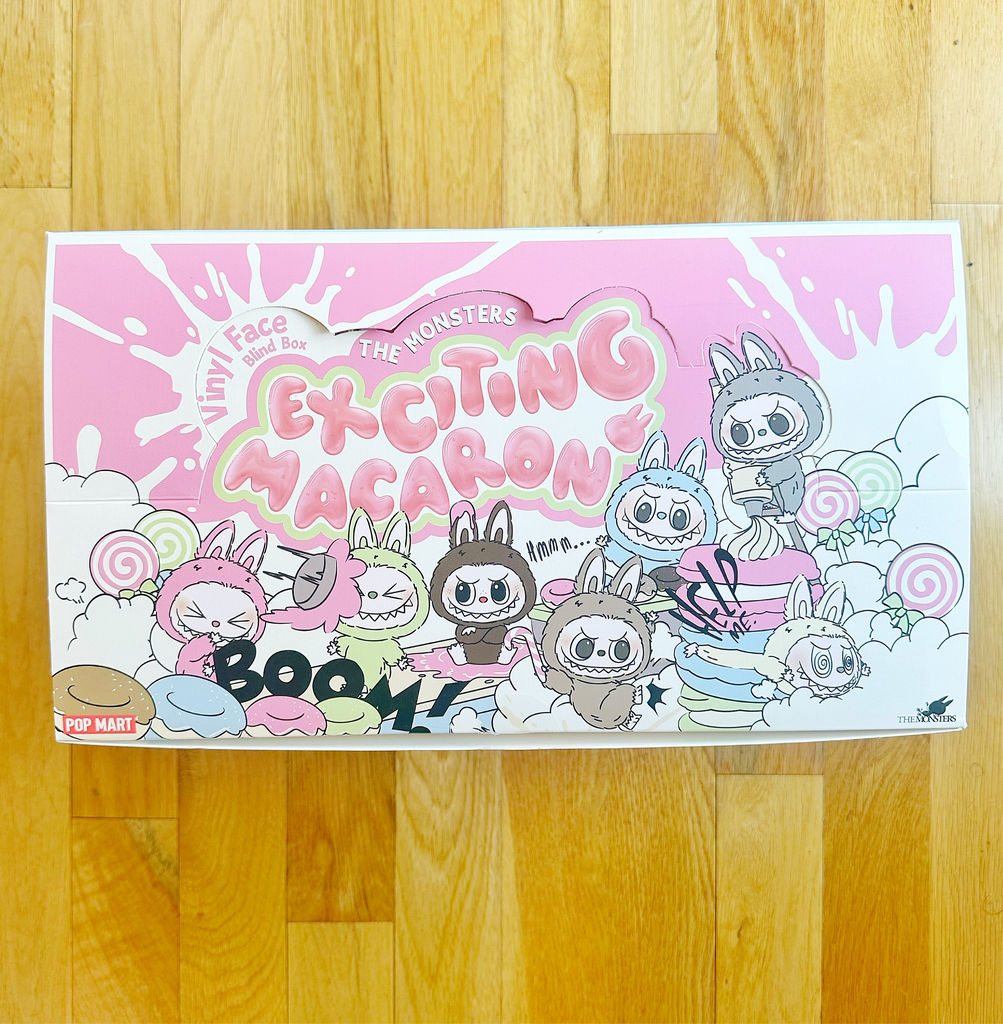 Labubu Pop Mart Plush Blind Box- Exciting Macaron – Mom's Sweet Shop