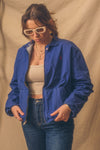 Vintage 90's Polo Cotton Jacket- Blue