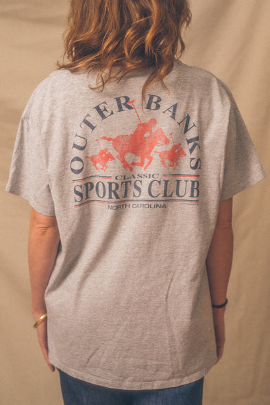 Vintage Outer Banks Sports Club Tee