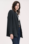 Rolla's Slouch Gingham Blazer- Forest/Navy