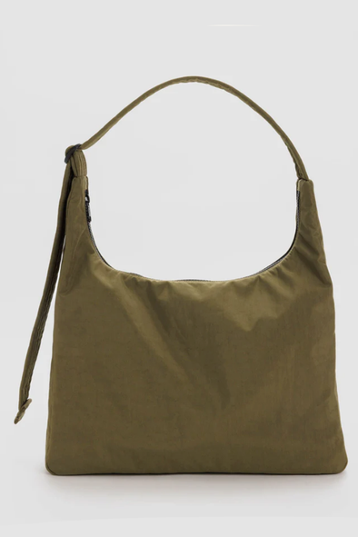 Baggu Nylon Shoulder Bag- Seaweed