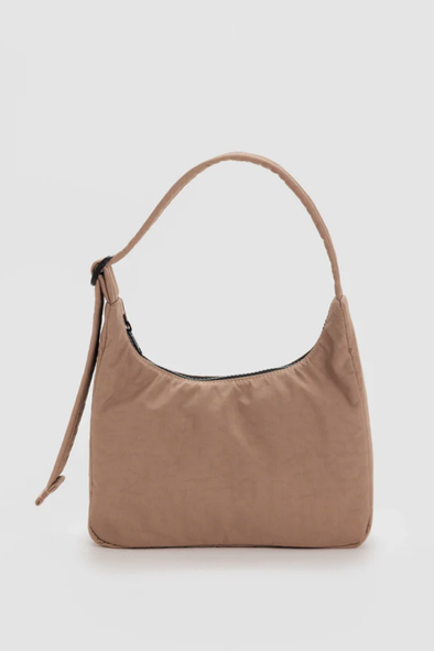 Baggu Mini Nylon Shoulder Bag- Cocoa