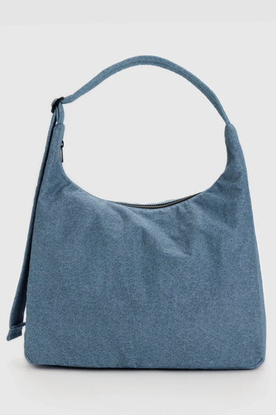 Baggu Nylon Shoulder Bag- Digital Denim