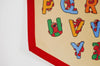 Sesame Street x Oxford Pennant | Elmo Alphabet Camp Flag