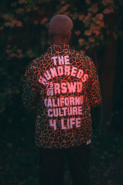 The Hundreds Wicked Coach Jacket- Leopard