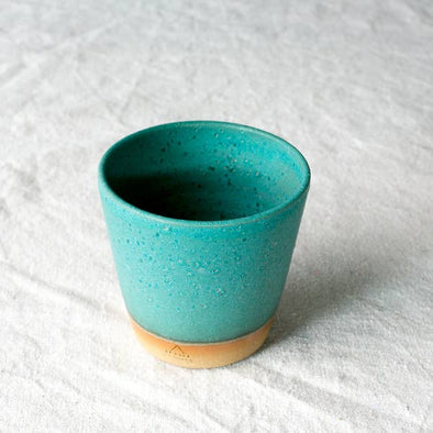 Settle Ceramics 3" Tumbler- Turquoise