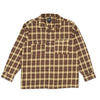 TOA Flannel Mechanics Shirt- Brown
