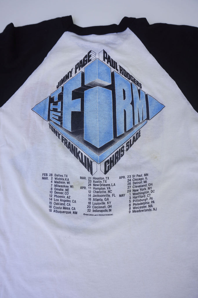 Vintage The Firm 1985 Concert Tour Tee – Mom's Sweet Shop