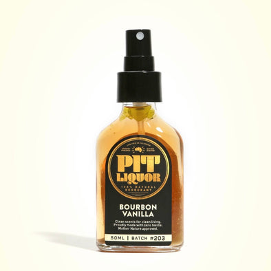 Pit Liquor- Bourbon Vanilla Spray Deodorant