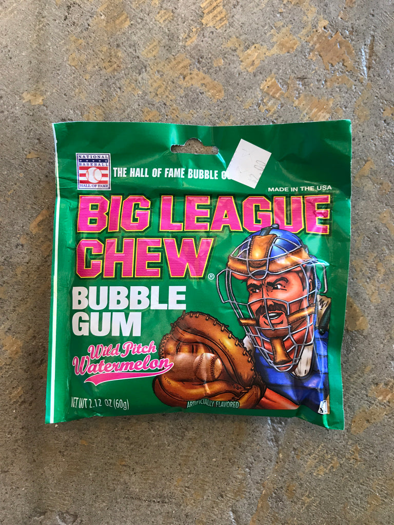 Big League Chew Bubble Gum Wild Pitch Watermelon 12 Pack