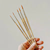 Watercolor Paintbrushes- Set of 5
