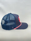 Mom's Gull Patch Trucker Snapback- Navy