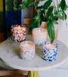 Confetti Glass 8oz Soy Candle-Vanilla Sands