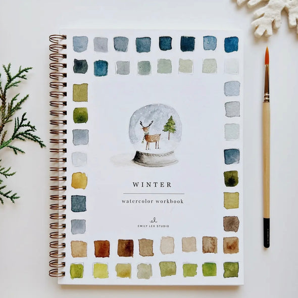 Winter Watercolor Workbook