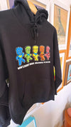 Mom's Grateful Kids Hoodie- Black