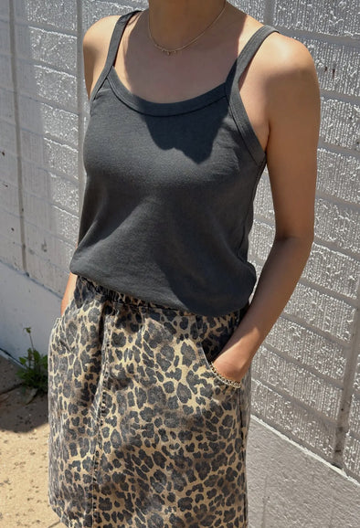 Le Bon Organic Cotton Dana Cami- Black