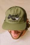Mom’s Seagull Nylon Trucker Hat- Army Green