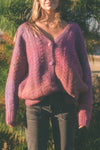 Daydreamer Wild Orchid Ombre Cardigan