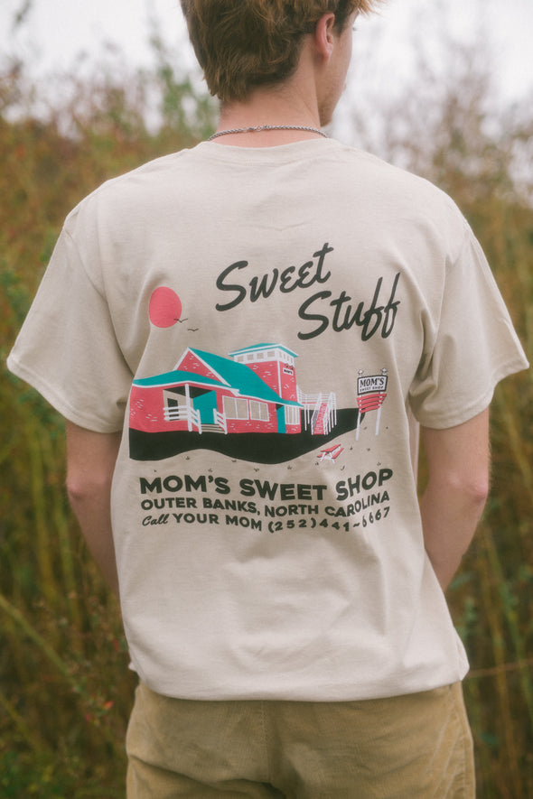 Mom's Oasis Full Color T-Shirt- Sand