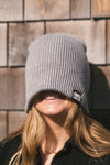 Mom’s Groovy Cold Weather Beanie- Steel