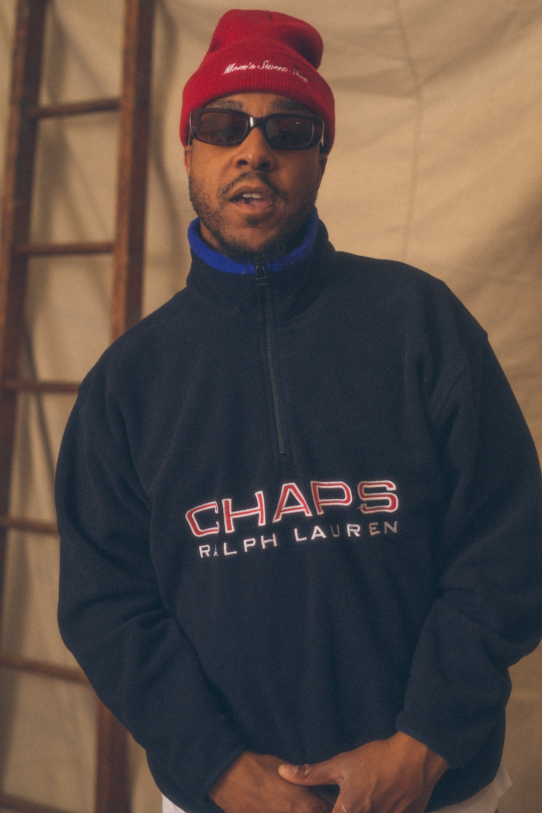 Vintage 90's Chaps by Ralph Lauren Fleece- Navy – Mom's Sweet Shop