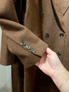 Frankie Free Size Overcoat- Chocolate