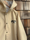 1800 Hooded Windbreaker Jacket- Cream