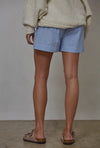 Striped Relaxed Boxer Short- Blue/White