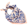 No. 141 Seashore Bandana- Pink/Blue/White