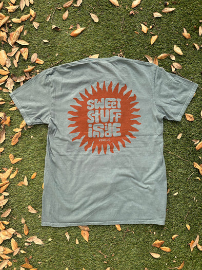 Mom's Sublime Sunshine Tee- Coastal Green