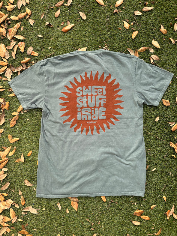 Mom's Sublime Sunshine Tee- Coastal Green