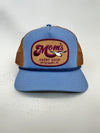 Mom's Gull Patch Trucker Snapback- Slate/Latte