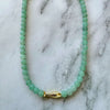 Ashia Beaded Fish Necklace- Aventurine