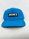 Mom's Bar Logo Strapback Hat- Electric Blue