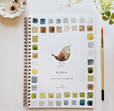 Birds Watercolor Workbook