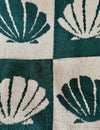 Shells Plush Throw- Seaglass