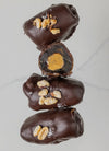 Hazelnut Praline, Chocolate Covered Dates
