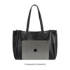 Georgina Recycled Vegan Shoulder Bag- Black