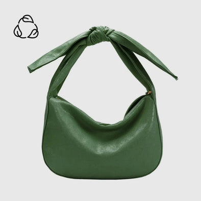 Marni Recycled Vegan Crossbody Bag- Green