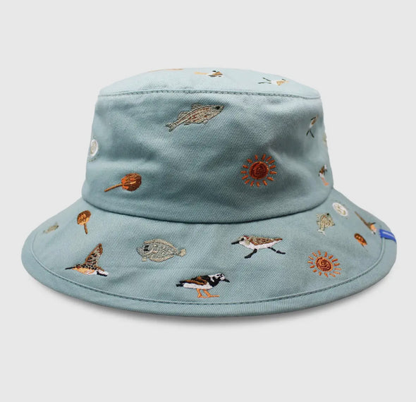 Beach Life Bucket Hat- Blue