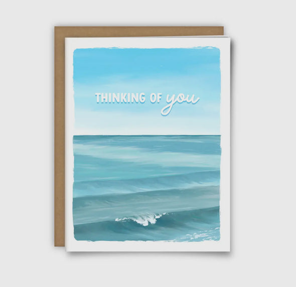 Thinking of You Ocean Greeting Card