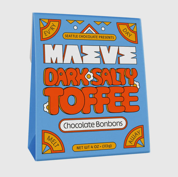 Maeve Dark Salty Toffee BonBon Box- 4oz