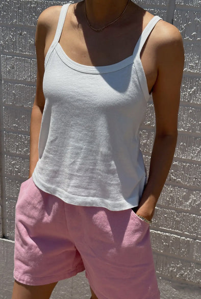 Le Bon Organic Cotton Dana Cami- White