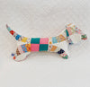 VIntage Quilt Stuffed Dog