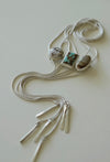 Sterling Silver #8 Mine Turquoise Bolo