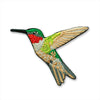 Bird Collective Patch- Ruby-Throated Hummingbird