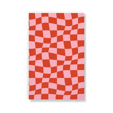 Wonky Checkers Classic Layflat Journal Notebook