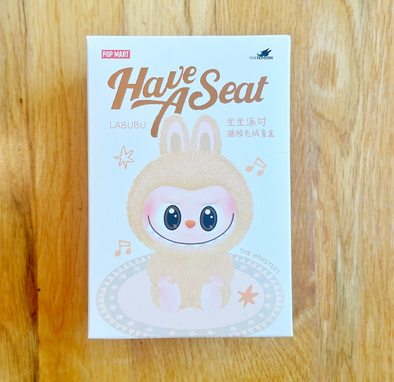 Labubu Pop Mart Plush Blind Box- Have a Seat