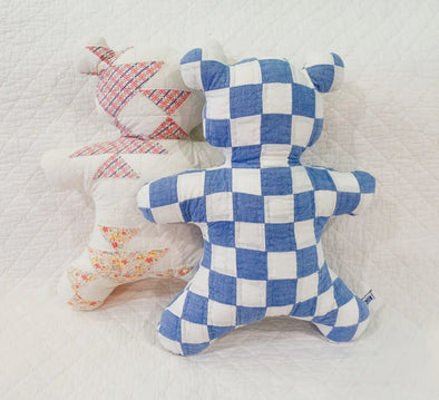VIntage Quilt Teddy Bear